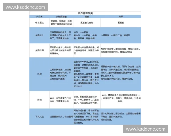 运动补剂的选择与使用指南如何科学搭配提升运动表现与恢复效果